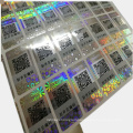 Bottle Packing security holographic label custom barcode 3D hologram stickers